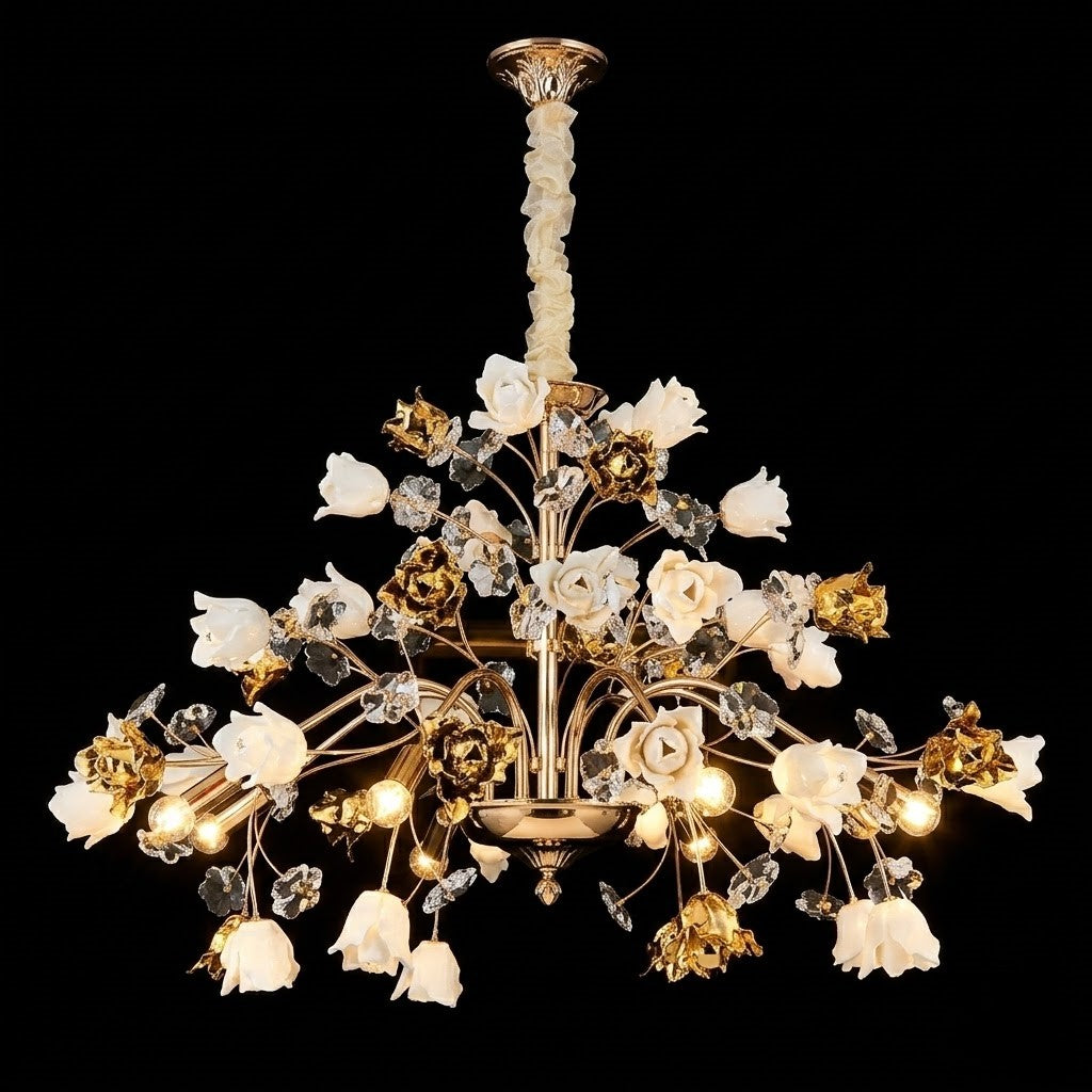 Rose Opulence Chandelier