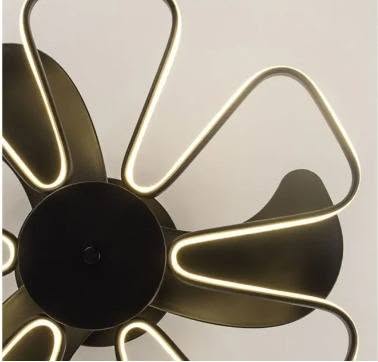 Aero Lotus Modern Chandelier Fan