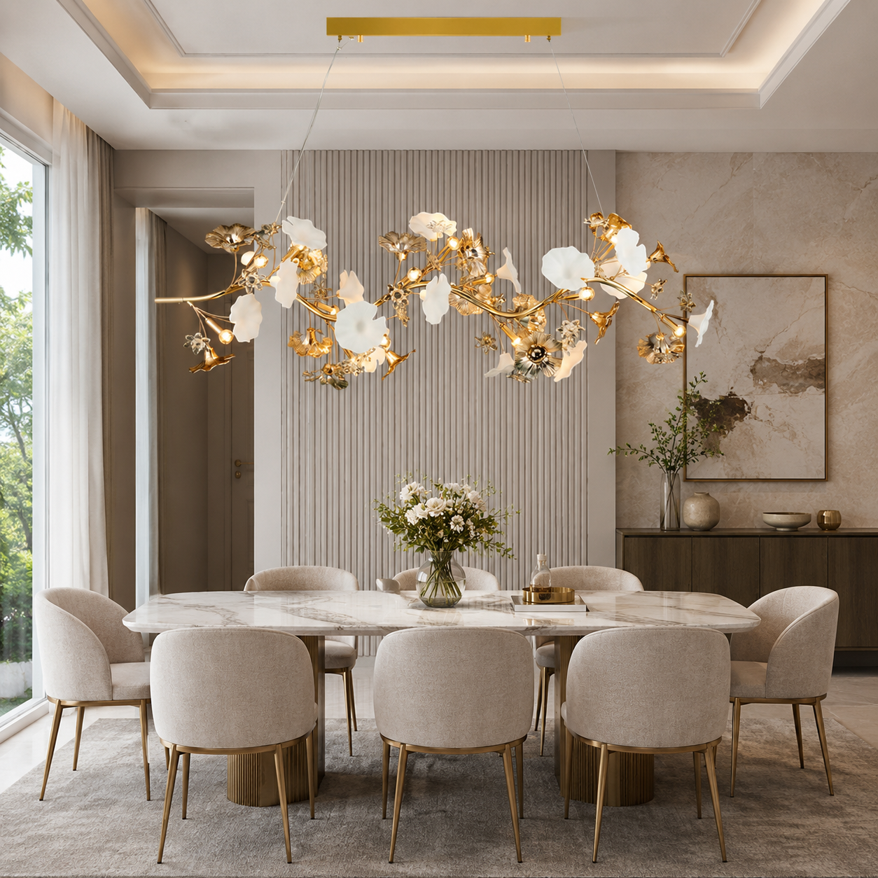 Blossom Flora Harmony Dining Chandelier