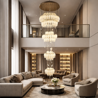 Celestial Nest Duplex Chandelier