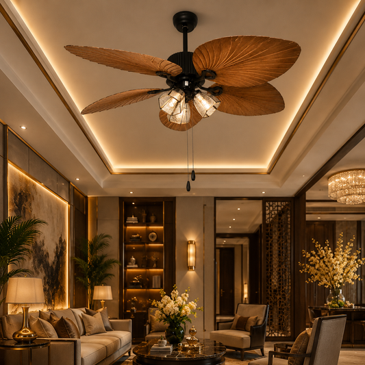Palmora Leaf Ceiling Fan