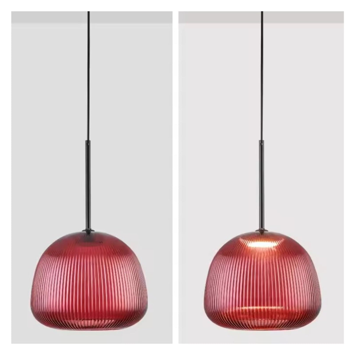 Red Charm Pendant Light