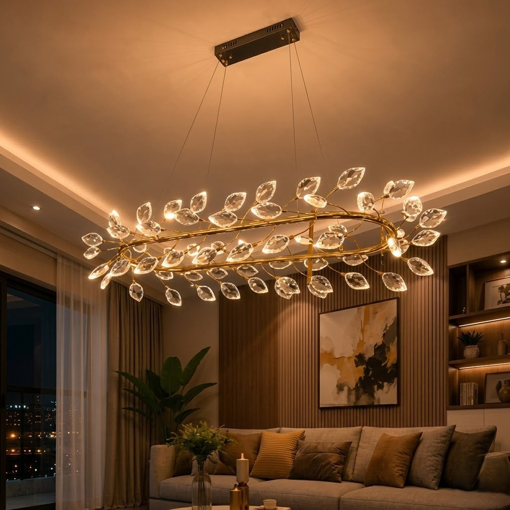 Grand Monarch Crystal Dining Chandelier