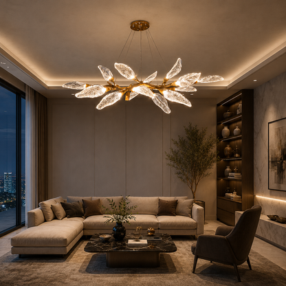 The Majestic Vine Cascade Chandelier