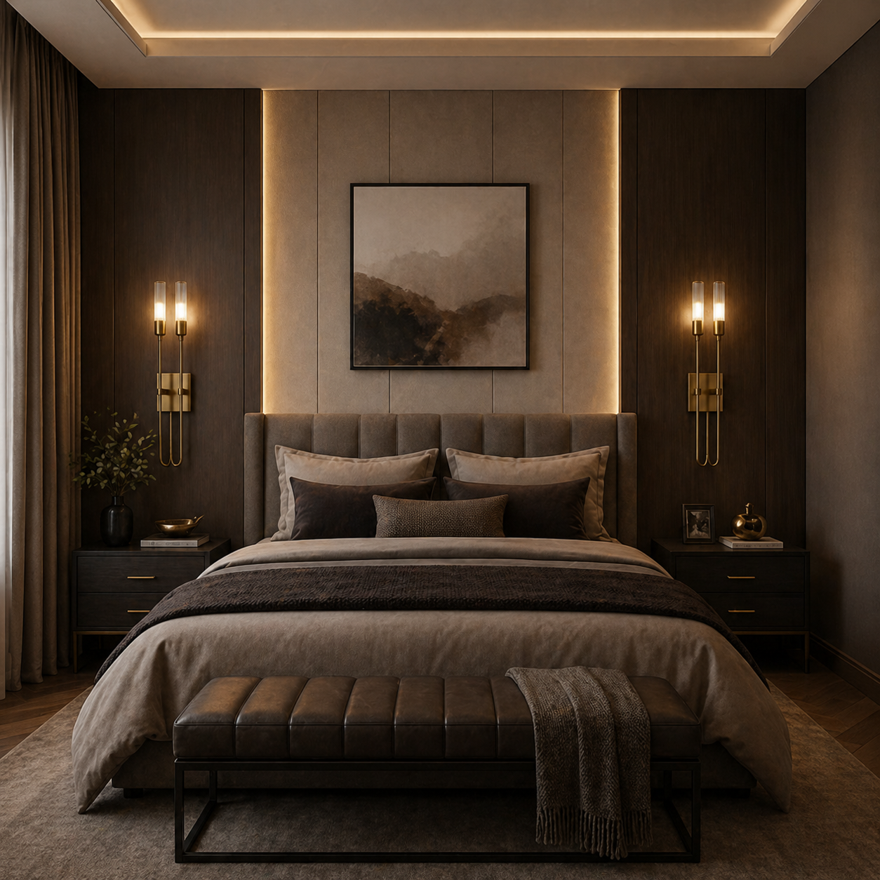 Luxe Aura Glow Wall Light