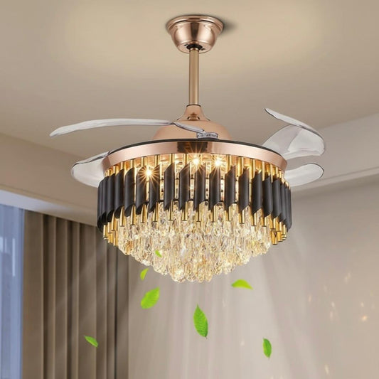 Black Crown Ceiling Fan