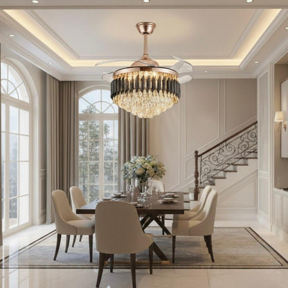 Black Crown Ceiling Fan
