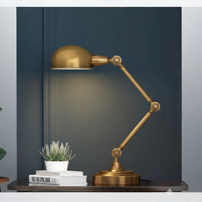 Gilded Groove Table Lamp