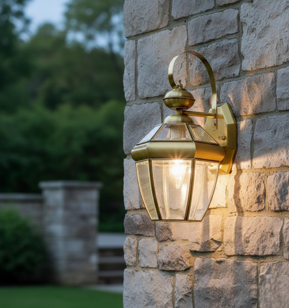 Radiant Lantern Outdoor Wall Light
