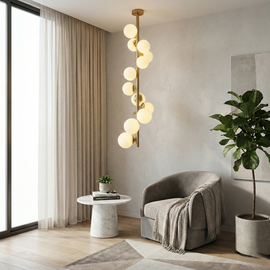 Milky Moon Rod Light