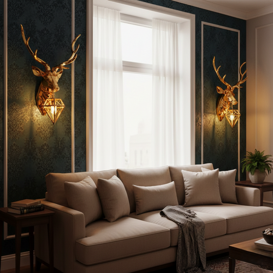Antler Wall Light