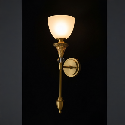 Retro Radiance Wall Light