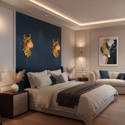 Peafowl Wall Light