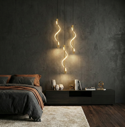 Spiral Hanging light