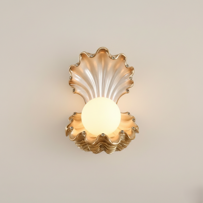 Mother-of-Pearl Wall Light