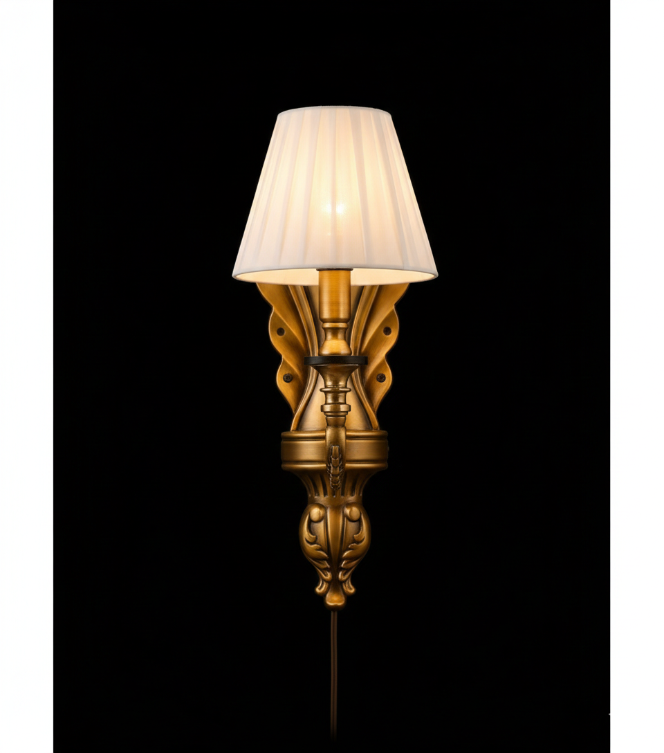 Rustic Beam Wall Light