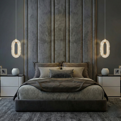 Crystal Glow Pendant Light