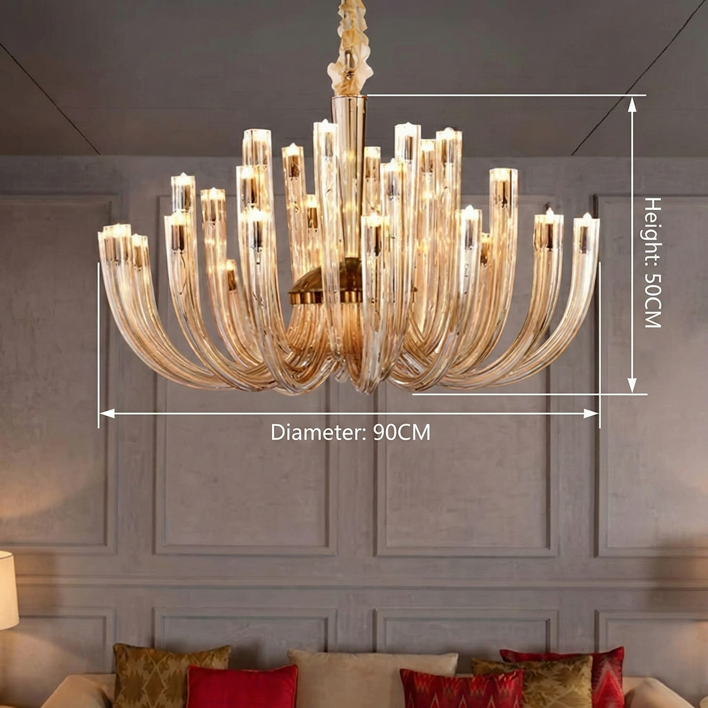 Crown of Light Chandelier