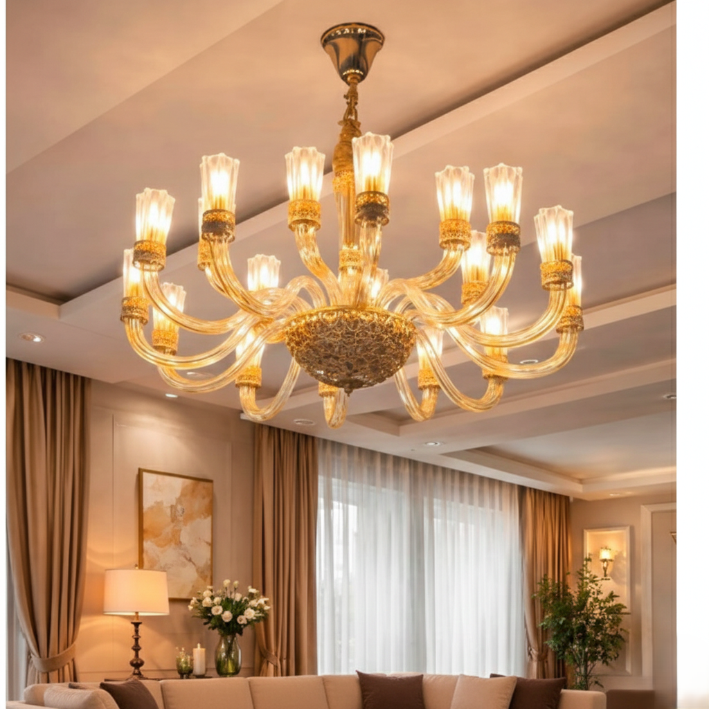Opulent Elegance Grand Chandelier