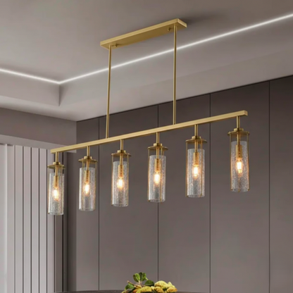 Glass Reflection Dining Chandelier