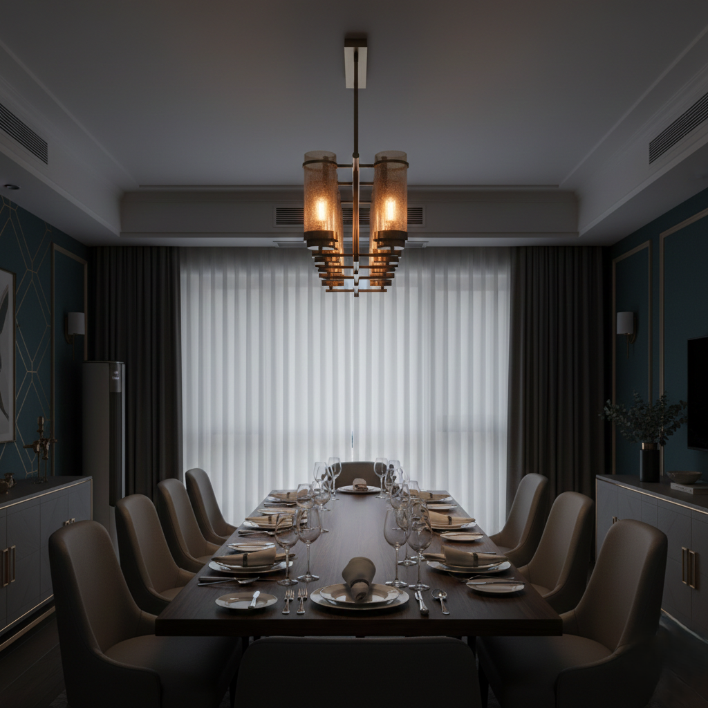 Lustre Radiance Dining chandelier