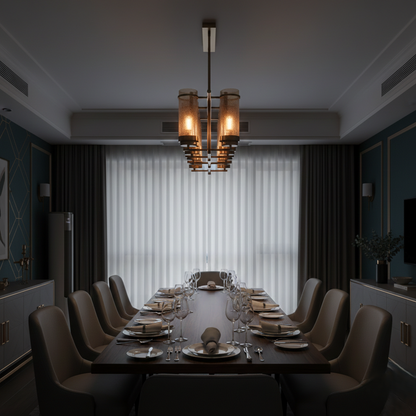 Lustre Radiance Dining chandelier