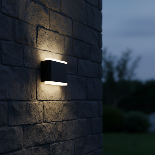 Stylish Rectangular Wall Facade Light