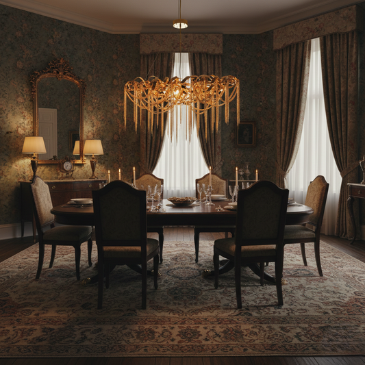 Golden Aura DiningChandelier