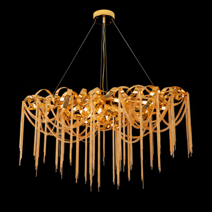 Golden Aura DiningChandelier