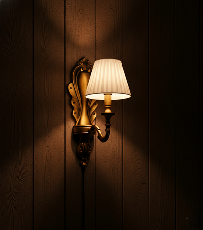 Rustic Beam Wall Light