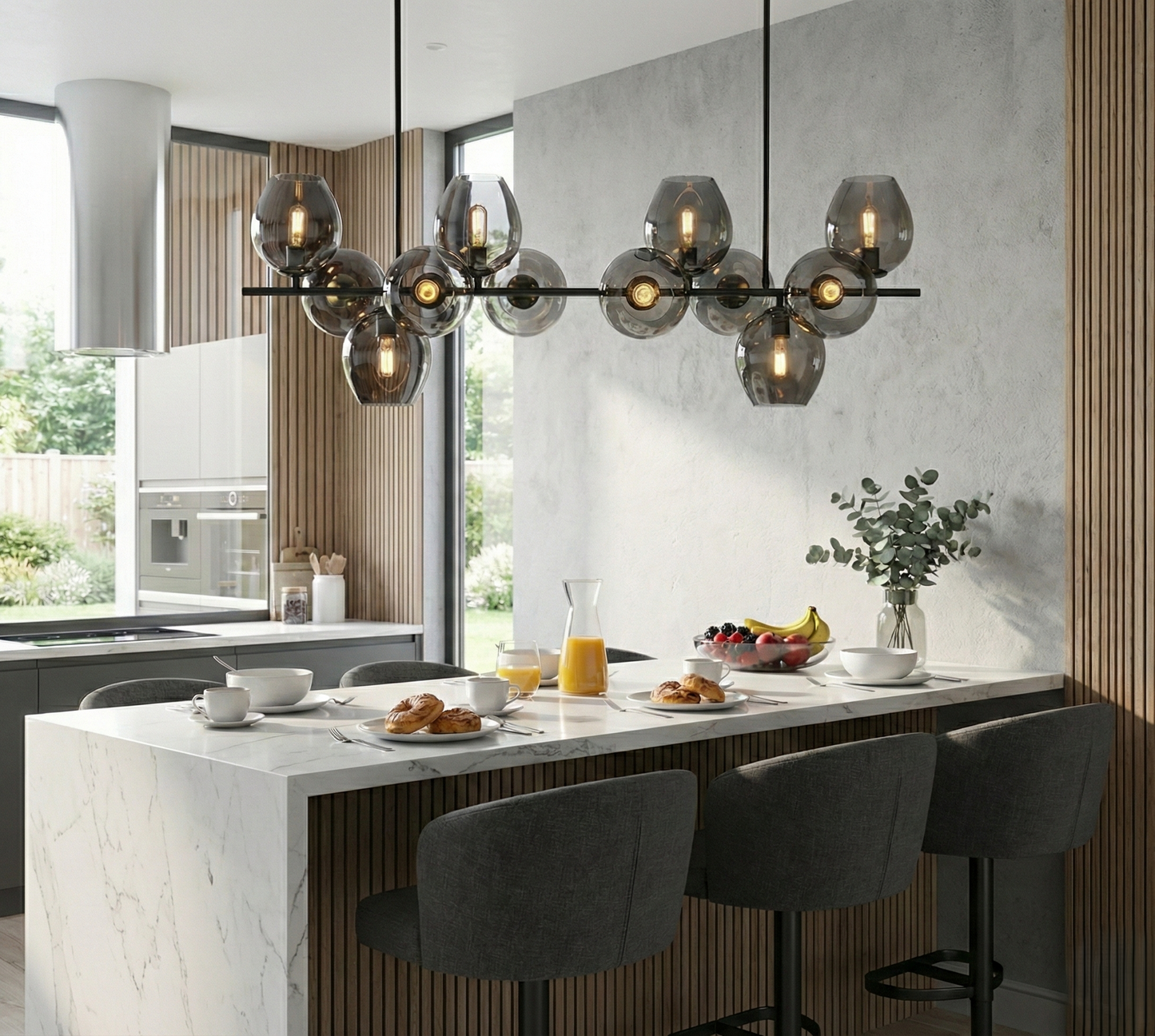 The Orbit Dining Chandelier