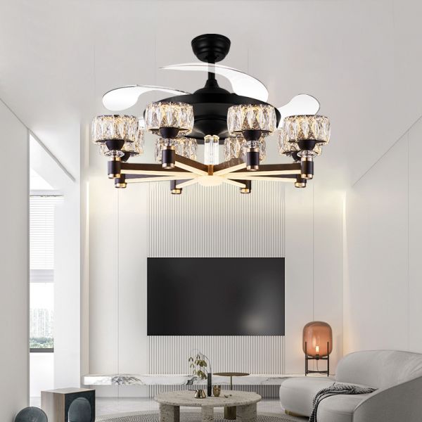 Meteor shower Chandelier Fan
