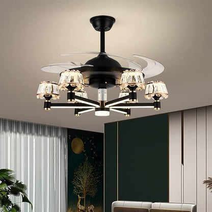 Meteor shower Chandelier Fan