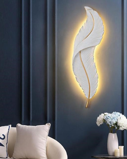 Velum Drift Feather Wall Light