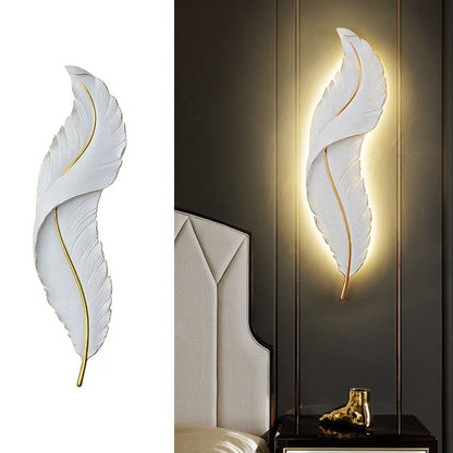 Velum Drift Feather Wall Light