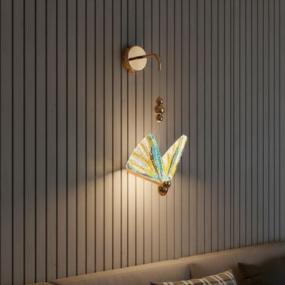Butterfly colorful Wall Light