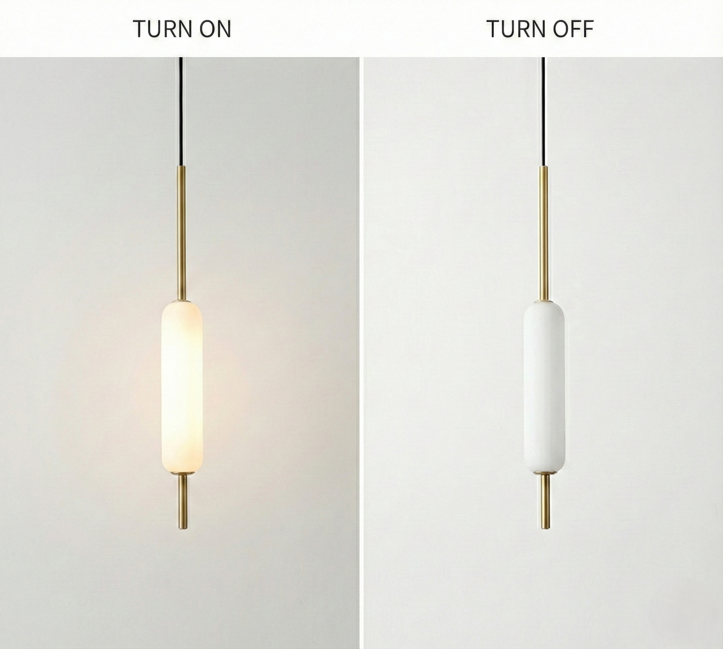Sleek Shine Hanging Light