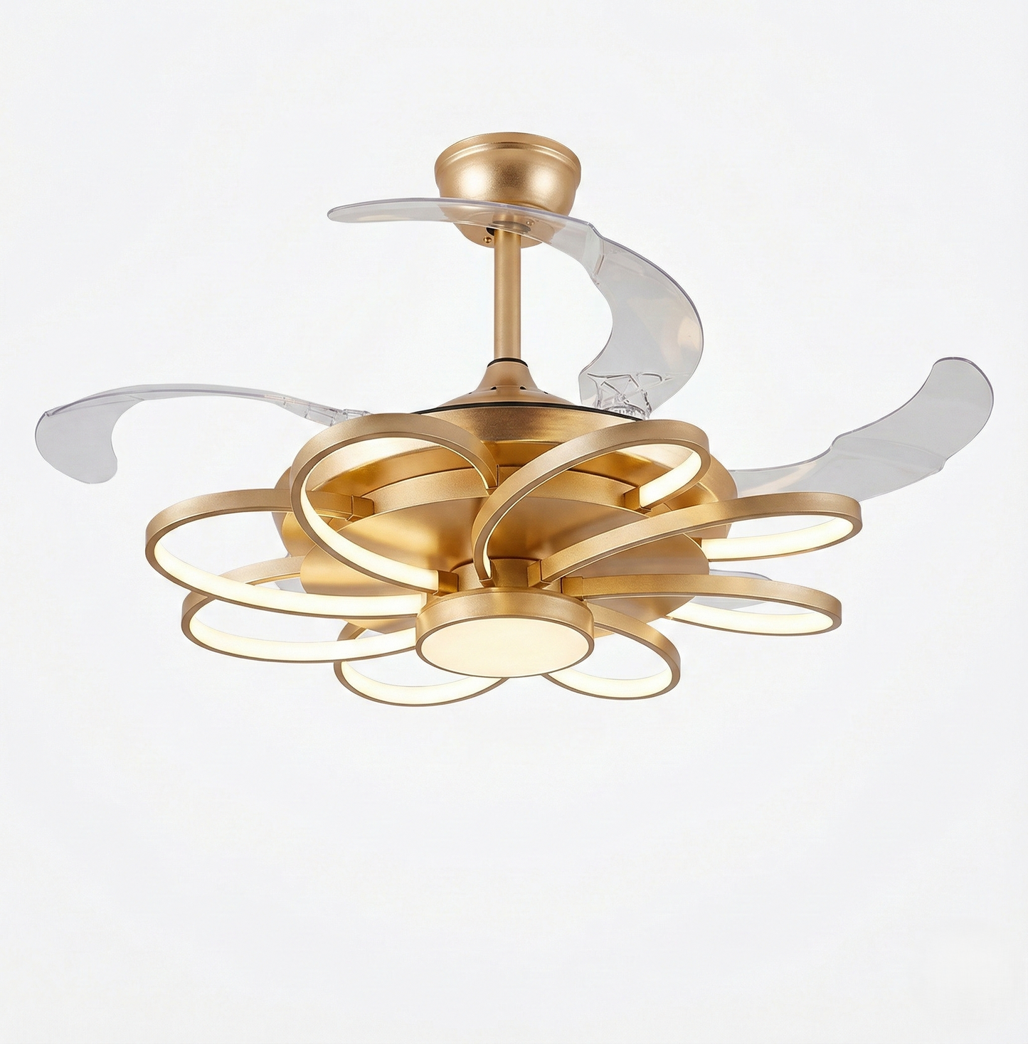 Aurel Bloom Chandelier Fan