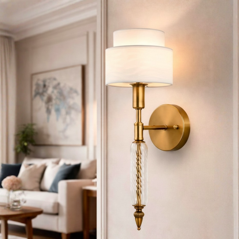 Elegant Lantern Wall Light