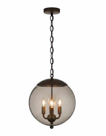 Glass Dome Hanging Light