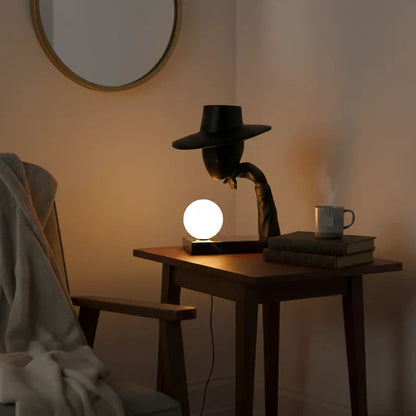 Mystery Face Table Lamp