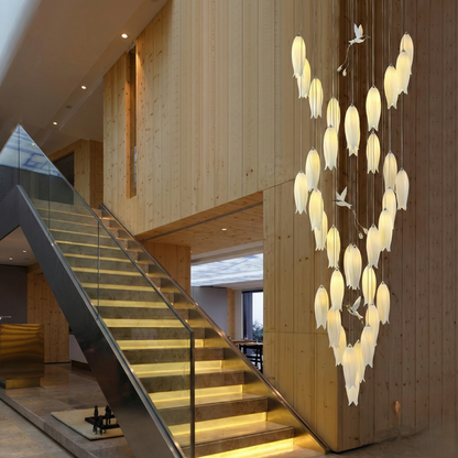 Celestial Nest Duplex Chandelier