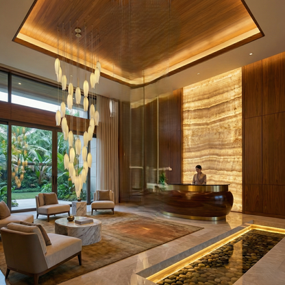 Celestial Nest Duplex Chandelier