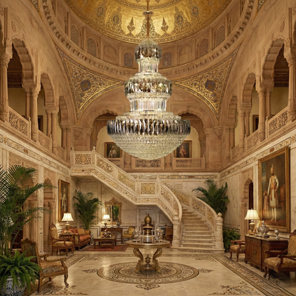 Crystal Majesty Duplex Chandelier