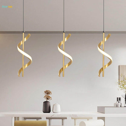 Spiral Glow Hanging Light