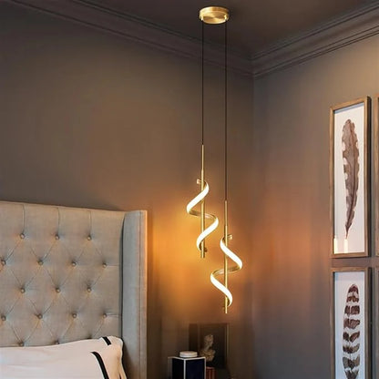 Spiral Glow Hanging Light