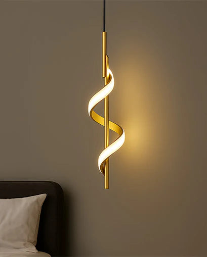 Spiral Glow Hanging Light