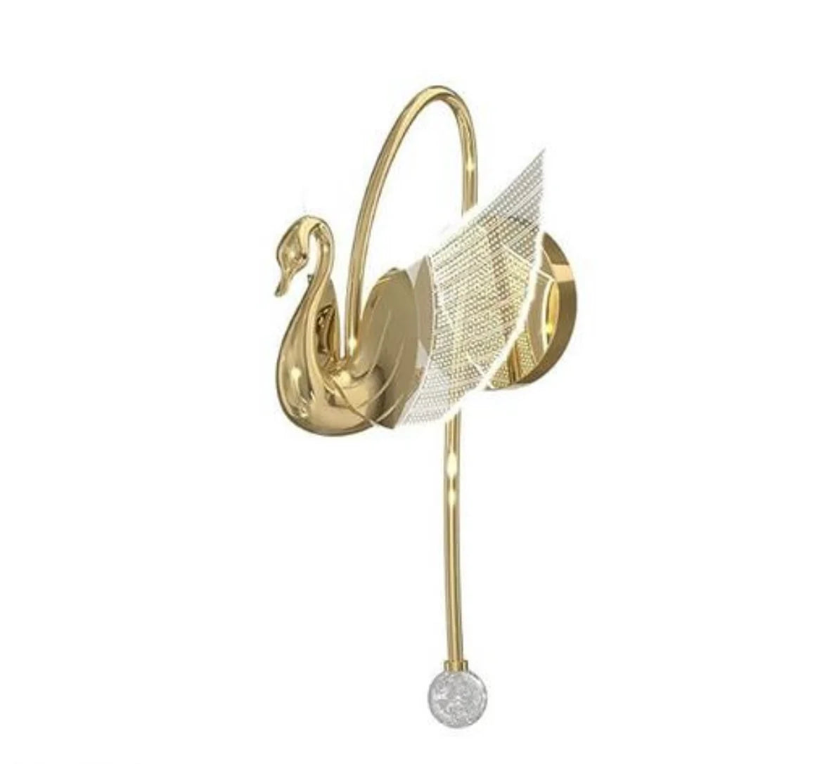 Swan Elegance Wall Light
