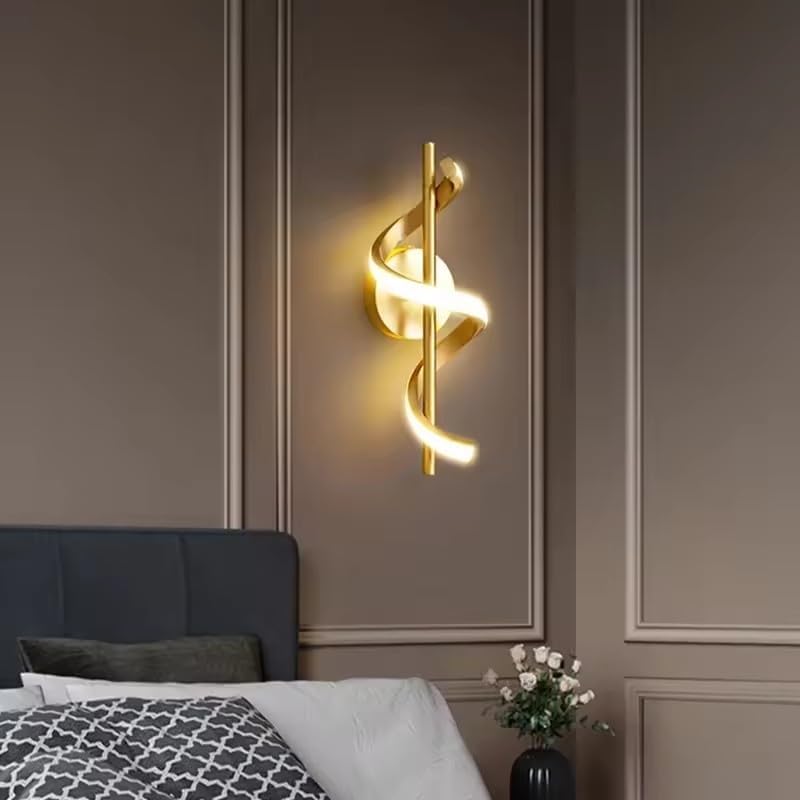 Spiral Glow Wall Light