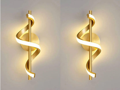 Spiral Glow Wall Light